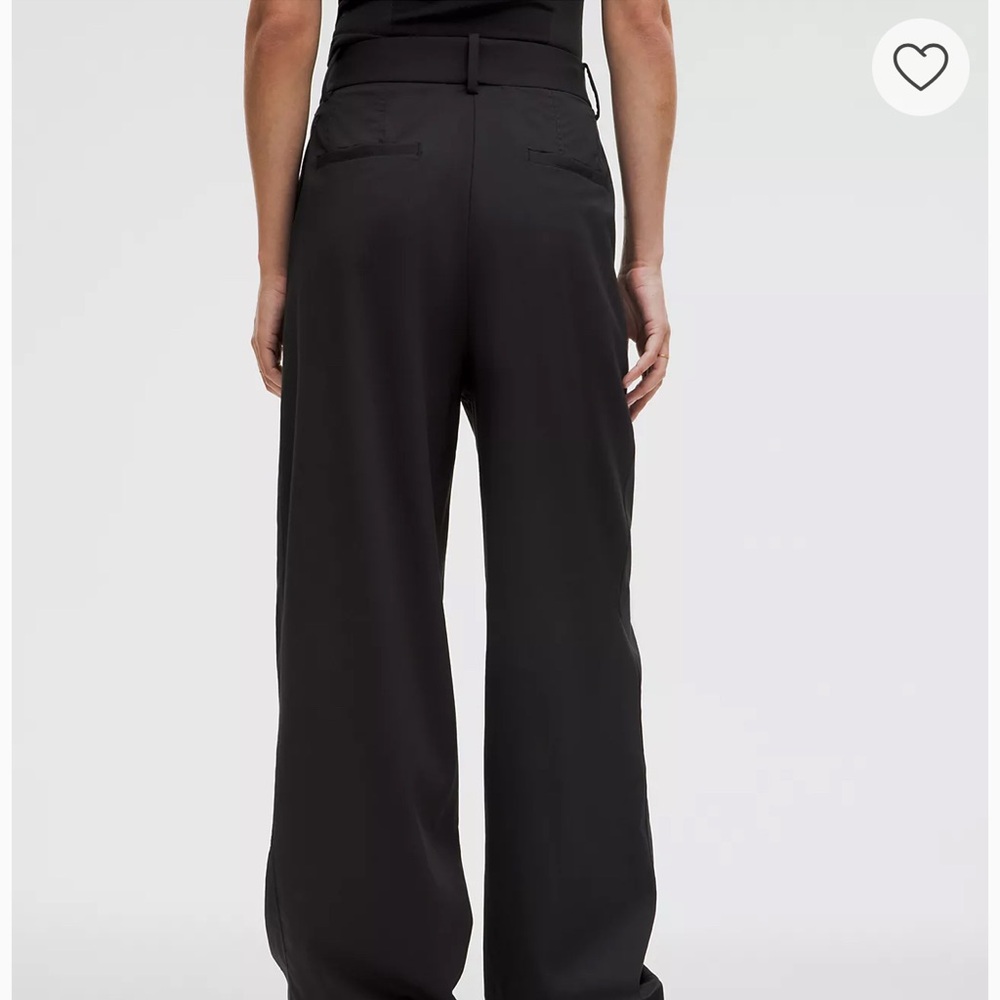 Lululemon Pleat-Front High-Rise Trouser Regular Pants - Picture 3 of 4